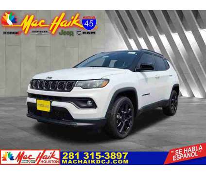 2024NewJeepNewCompass is a White 2024 Jeep Compass Car for Sale in Houston TX