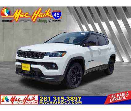 2024NewJeepNewCompass is a White 2024 Jeep Compass Car for Sale in Houston TX
