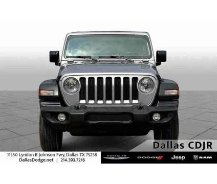 2021UsedJeepUsedWrangler is a Silver 2021 Jeep Wrangler Car for Sale in Dallas TX