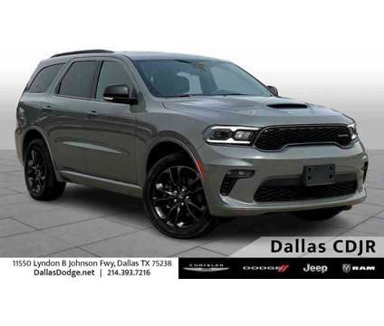 2021UsedDodgeUsedDurango is a Grey 2021 Dodge Durango Car for Sale in Dallas TX