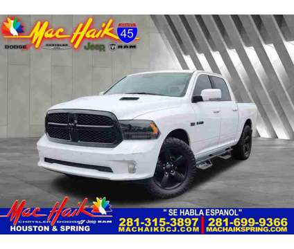 2018UsedRamUsed1500 is a White 2018 RAM 1500 Model Car for Sale in Houston TX