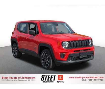 2021 Jeep Renegade is a Red 2021 Jeep Renegade Car for Sale in Johnstown NY