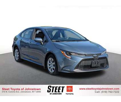 2021 Toyota Corolla LE is a Grey 2021 Toyota Corolla LE Car for Sale in Johnstown NY