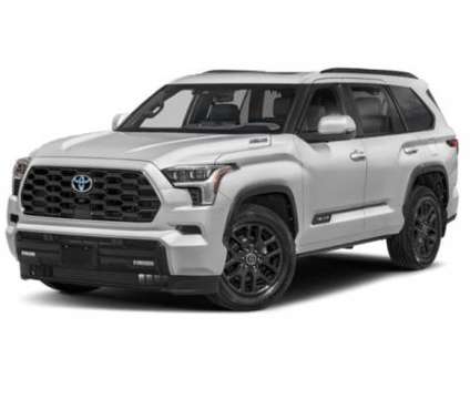 2024 Toyota Sequoia Platinum is a White 2024 Toyota Sequoia Platinum Car for Sale in Johnstown NY