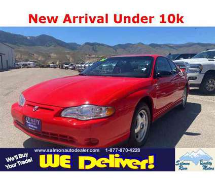 2001 Chevrolet Monte Carlo LS is a Red 2001 Chevrolet Monte Carlo LS Car for Sale in Salmon ID