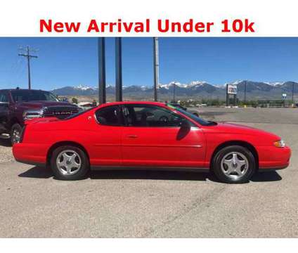 2001 Chevrolet Monte Carlo LS is a Red 2001 Chevrolet Monte Carlo LS Car for Sale in Salmon ID