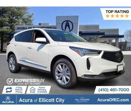2024 Acura RDX 4RDX is a Silver, White 2024 Acura RDX Car for Sale in Ellicott City MD