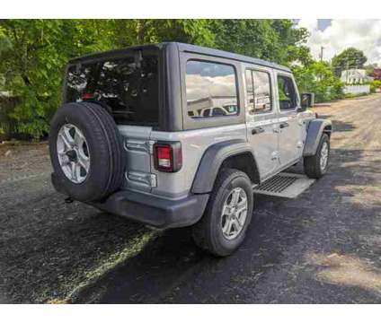 2022 Jeep Wrangler Unlimited Sport S is a Silver 2022 Jeep Wrangler Unlimited Car for Sale in Enfield CT