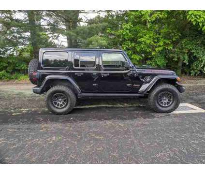 2022 Jeep Wrangler Unlimited Rubicon is a Black 2022 Jeep Wrangler Unlimited Car for Sale in Enfield CT