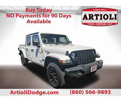 2022 Jeep Gladiator Altitude is a White 2022 Car for Sale in Enfield CT