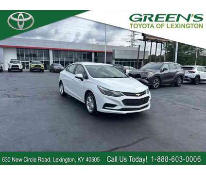 2018 Chevrolet Cruze LT is a White 2018 Chevrolet Cruze LT Car for Sale in Lexington KY