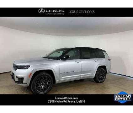 2023 Jeep Grand Cherokee L Summit is a Silver 2023 Jeep grand cherokee Car for Sale in Peoria IL