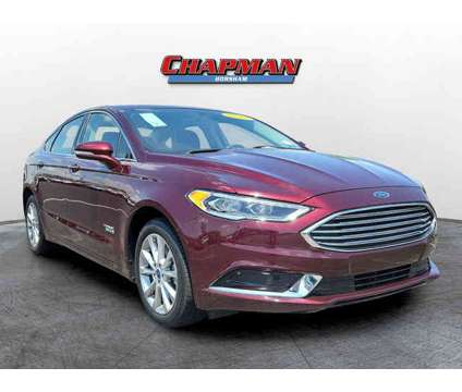 2018 Ford Fusion Energi SE is a Red 2018 Ford Fusion Energi Car for Sale in Horsham PA