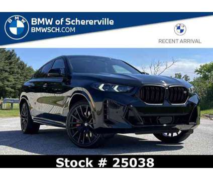 2025 BMW X6 M60i is a Black 2025 BMW X6 Car for Sale in Schererville IN