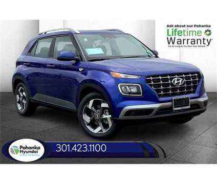 2024 Hyundai Venue SEL is a Blue 2024 Car for Sale in Capitol Heights MD