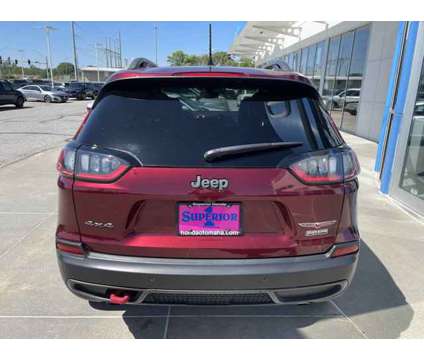 2020 Jeep Cherokee Trailhawk is a Red 2020 Jeep Cherokee Trailhawk Car for Sale in Omaha NE