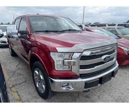 2015 Ford F-150 Lariat is a Red 2015 Ford F-150 Lariat Car for Sale in Olathe KS