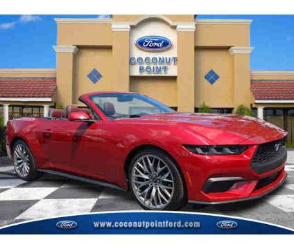 2024 Ford Mustang is a Red 2024 Ford Mustang Car for Sale in Estero FL