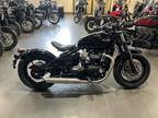 2024 Triumph Bonneville Bobber Jet Black Motorcycle for Sale