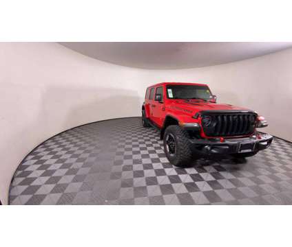 2021 Jeep Wrangler Unlimited Rubicon is a Red 2021 Jeep Wrangler Unlimited Car for Sale in Ballwin MO