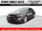 2022 Chevrolet Malibu Gray, 19K miles