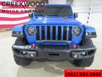 2021 Jeep Gladiator Rubicon 4x4 3.6L LIFTED Camper Shell 1 Owner BLUE -