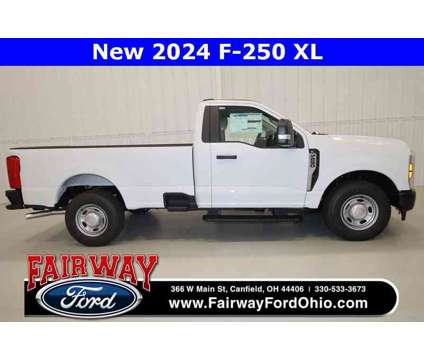 2024 Ford F-250SD XL is a White 2024 Ford F-250 XL Truck in Canfield OH