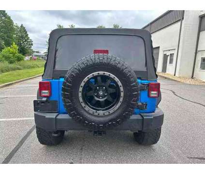 2015 Jeep Wrangler for sale is a Blue 2015 Jeep Wrangler Car for Sale in Fredericksburg VA