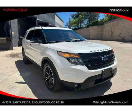 2014 Ford Explorer for sale is a White 2014 Ford Explorer Car for Sale in Englewood CO