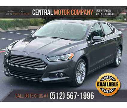2016 Ford Fusion for sale is a Silver 2016 Ford Fusion Car for Sale in Austin TX