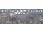 Plot For Sale In Walworth, New York