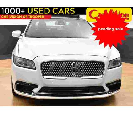2017 Lincoln Continental Reserve is a Silver, White 2017 Lincoln Continental Reserve Sedan in Norristown PA