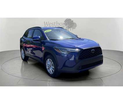 2022 Toyota Corolla Cross LE is a Blue 2022 Toyota Corolla LE SUV in Westborough MA