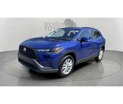 2022 Toyota Corolla Cross LE is a Blue 2022 Toyota Corolla LE SUV in Westborough MA