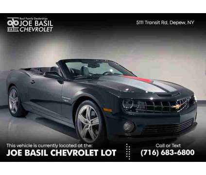2012 Chevrolet Camaro SS 2SS is a Black 2012 Chevrolet Camaro SS Convertible in Depew NY