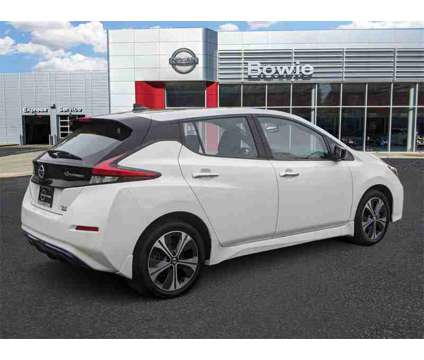 2021 Nissan Leaf SV Plus is a Black, White 2021 Nissan Leaf SV Car for Sale in Bowie MD