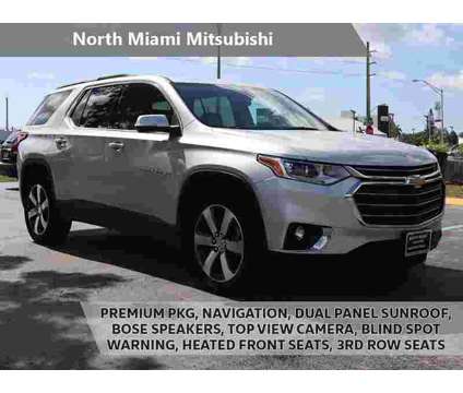 2021 Chevrolet Traverse LT Leather is a Silver 2021 Chevrolet Traverse LT SUV in Miami FL