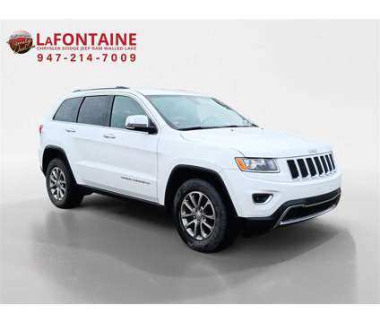 2015 Jeep Grand Cherokee Limited is a White 2015 Jeep grand cherokee Limited SUV in Walled Lake MI