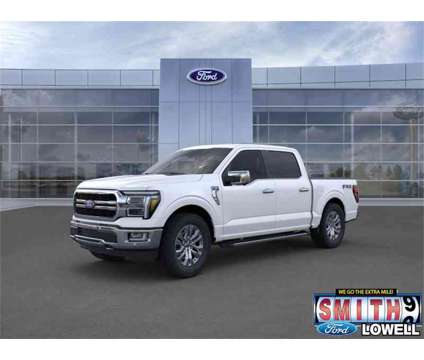 2024 Ford F-150 Lariat is a White 2024 Ford F-150 Lariat Truck in Lowell IN