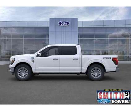 2024 Ford F-150 Lariat is a White 2024 Ford F-150 Lariat Truck in Lowell IN