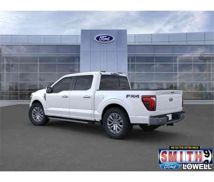 2024 Ford F-150 Lariat is a White 2024 Ford F-150 Lariat Truck in Lowell IN
