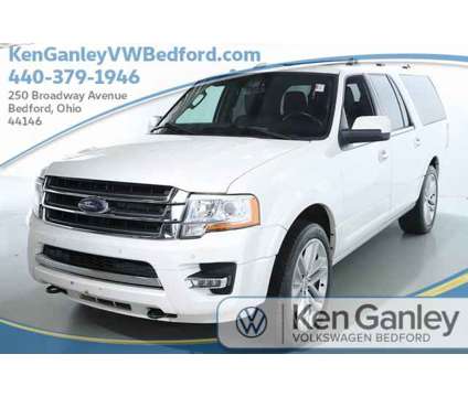 2017 Ford Expedition EL Limited is a Silver, White 2017 Ford Expedition EL Limited SUV in Bedford OH