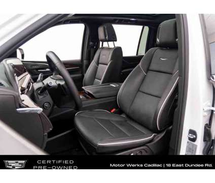 2022 Cadillac Escalade ESV Premium 4WD is a White 2022 Cadillac Escalade ESV Premium SUV in Barrington IL