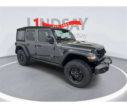 2024 Jeep Wrangler Willys is a Grey 2024 Jeep Wrangler SUV in Manassas VA