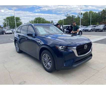 2024 Mazda CX-90 PHEV Preferred is a Blue 2024 Mazda CX-9 SUV in Sandy UT