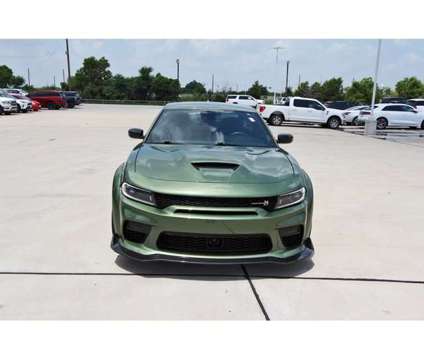 2023 Dodge Charger R/T Scat Pack Widebody is a Green 2023 Dodge Charger R/T Scat Pack Sedan in Rosenberg TX
