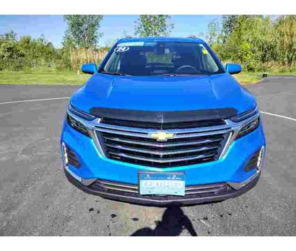 2024 Chevrolet Equinox Premier is a Blue 2024 Chevrolet Equinox Premier SUV in Ransomville NY
