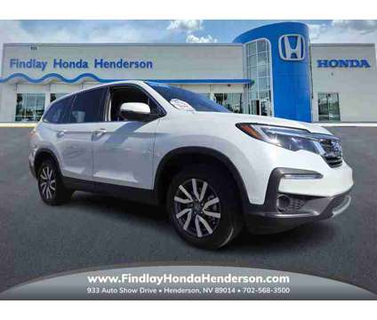 2022 Honda Pilot EX-L is a Silver, White 2022 Honda Pilot EX-L SUV in Henderson NV