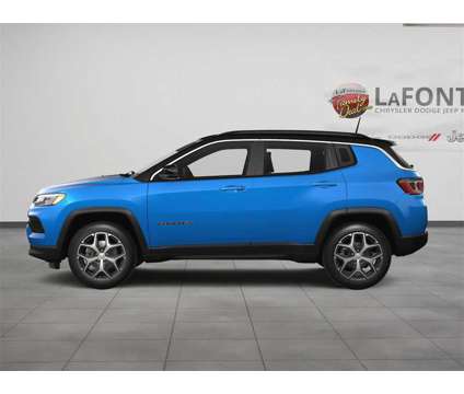 2024 Jeep Compass Limited is a Blue 2024 Jeep Compass Limited SUV in Walled Lake MI