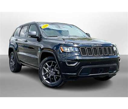 2021 Jeep Grand Cherokee 80th Anniversary Edition is a Black 2021 Jeep grand cherokee Car for Sale in Durand MI